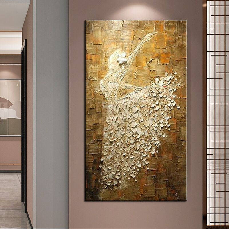 The Dancers Song Hand Painted Canvas - Wallart
