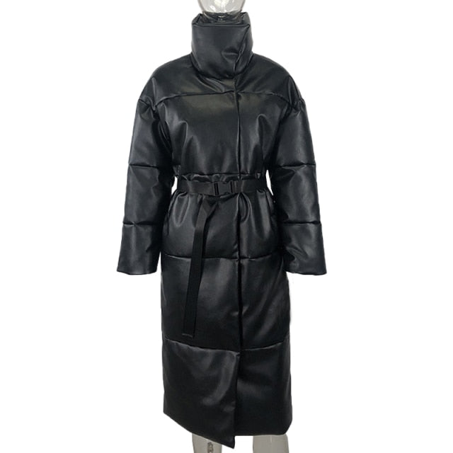 Straight Loose Elegant Pockets Cotton Coats