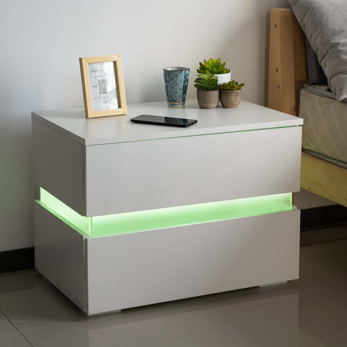 Ultra Modern LED Side Table
