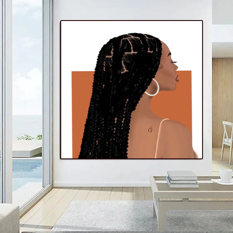 Khari Hand Painted Canvas