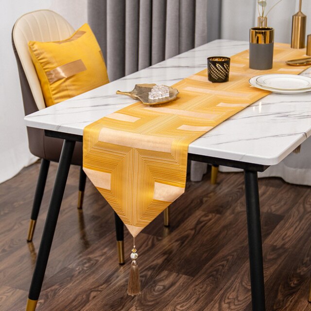 Gold Bar Table Runner