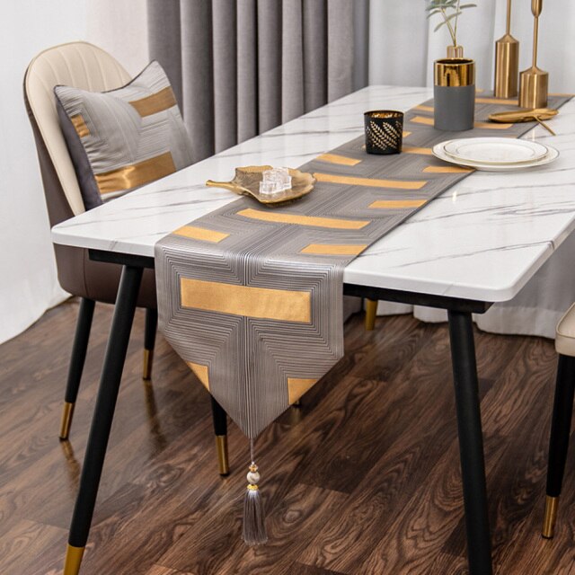 Gold Bar Table Runner