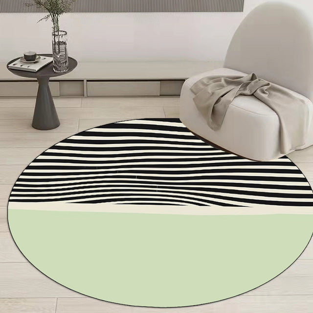 Fingerprint Abstract Floor Mats