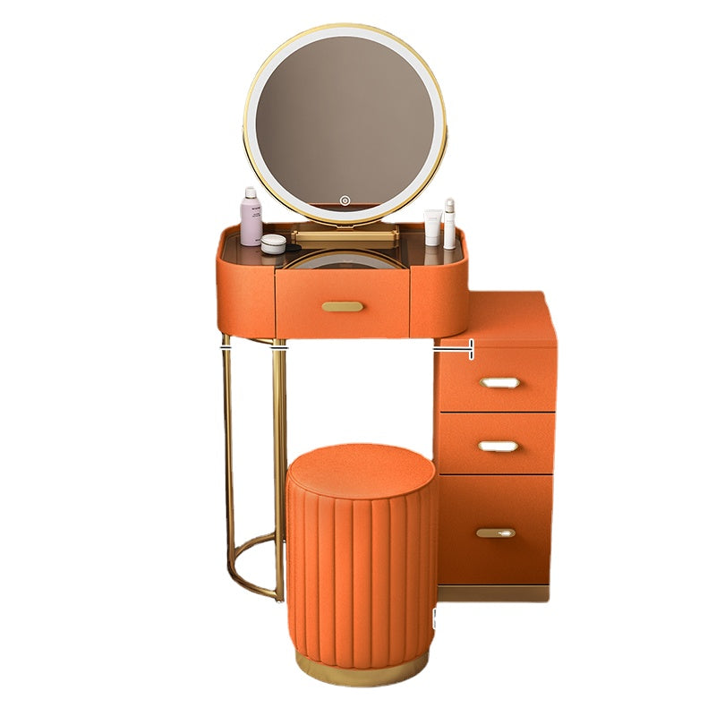 Modern Luxury Vanity with Mirror and Drawers