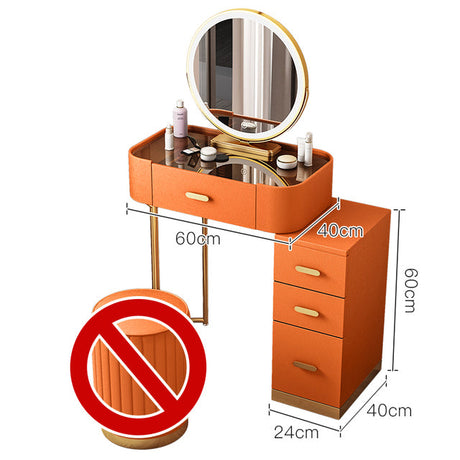 Modern Luxury Vanity with Mirror and Drawers