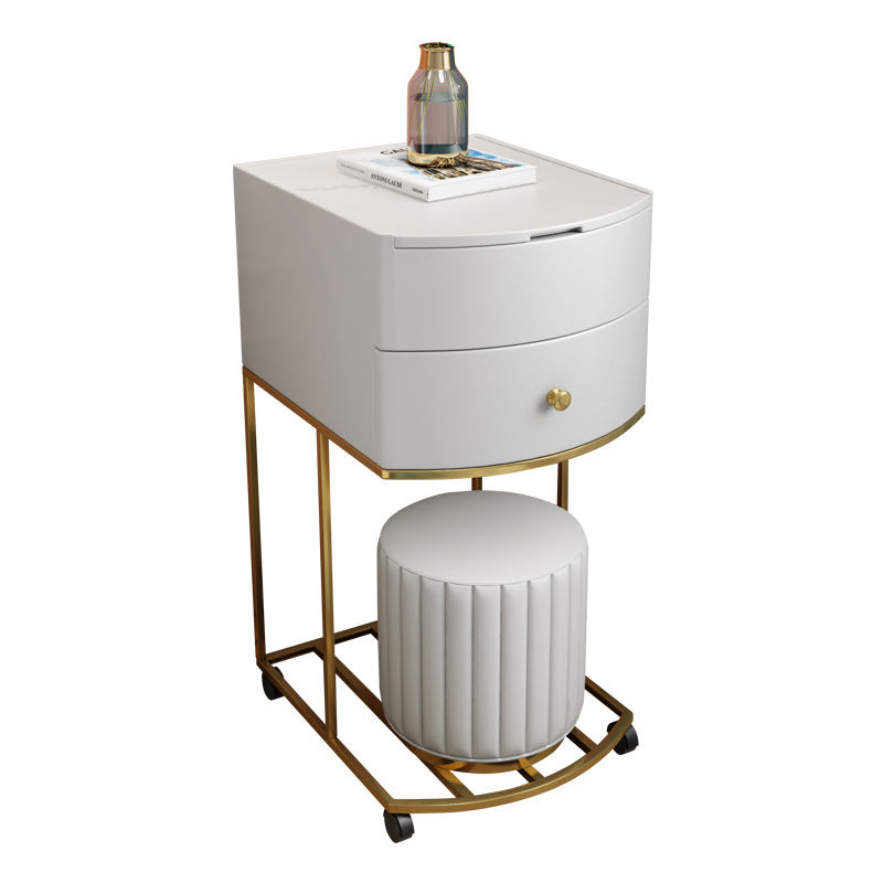 Small White Modern Nordic Vanity