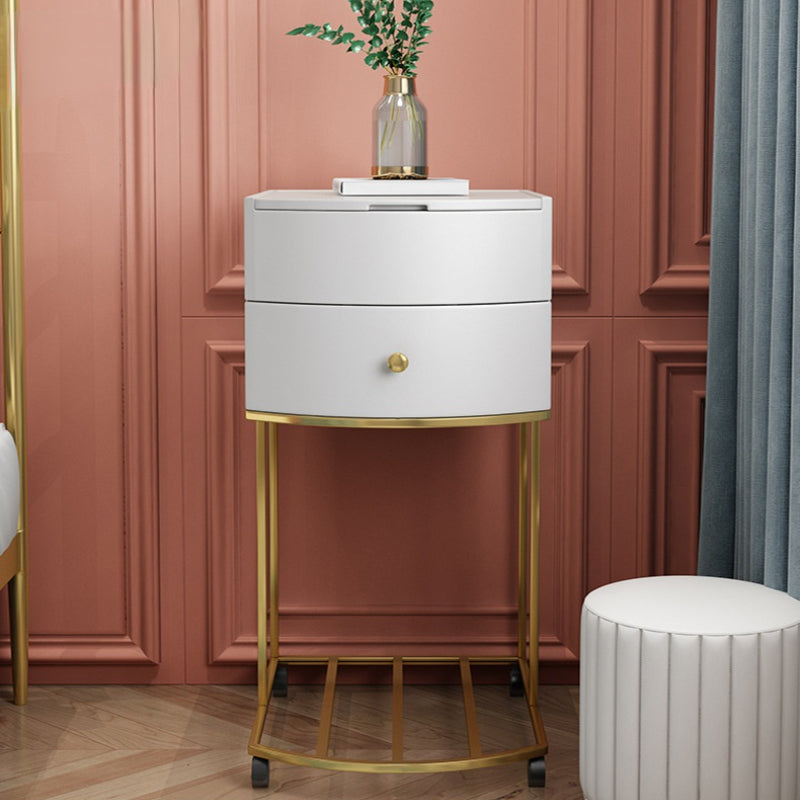 Small White Modern Nordic Vanity