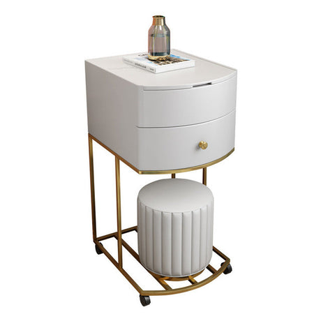 Small White Modern Nordic Vanity