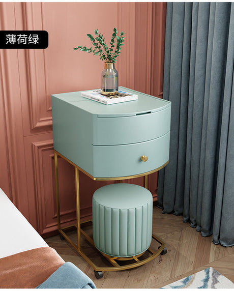 Small White Modern Nordic Vanity