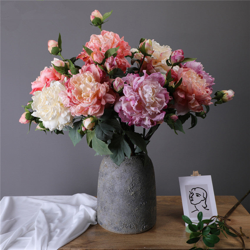 The Luxe Overbloomed Peony Stem
