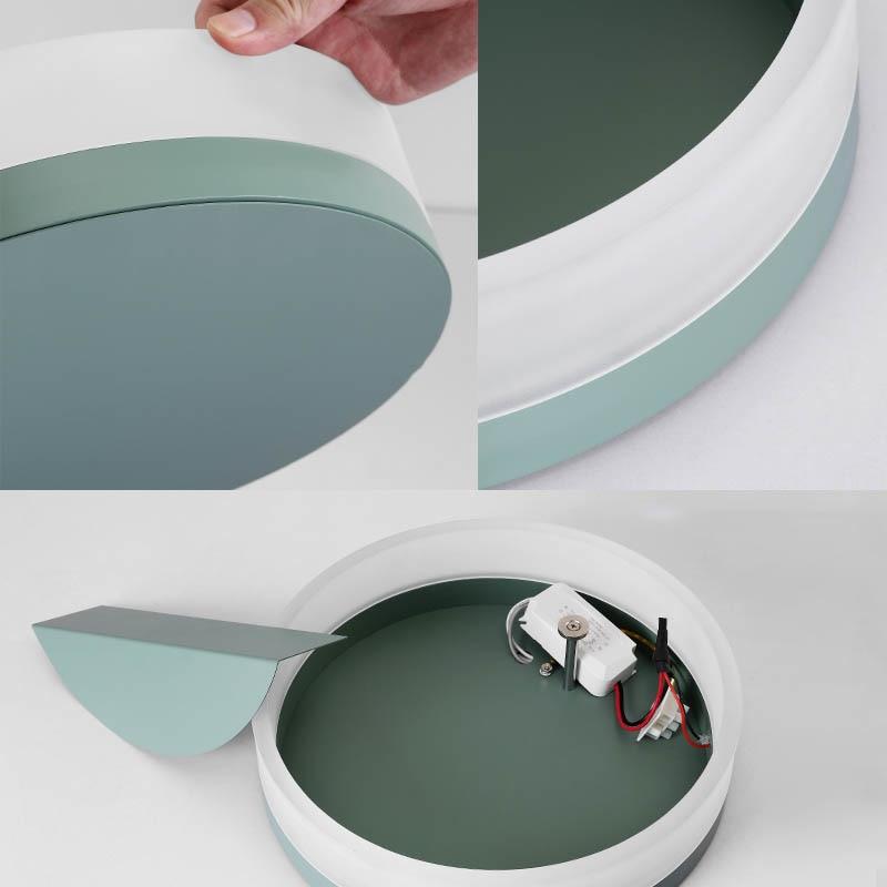 Macarone - Modern Nordic Round LED Wall Lamp