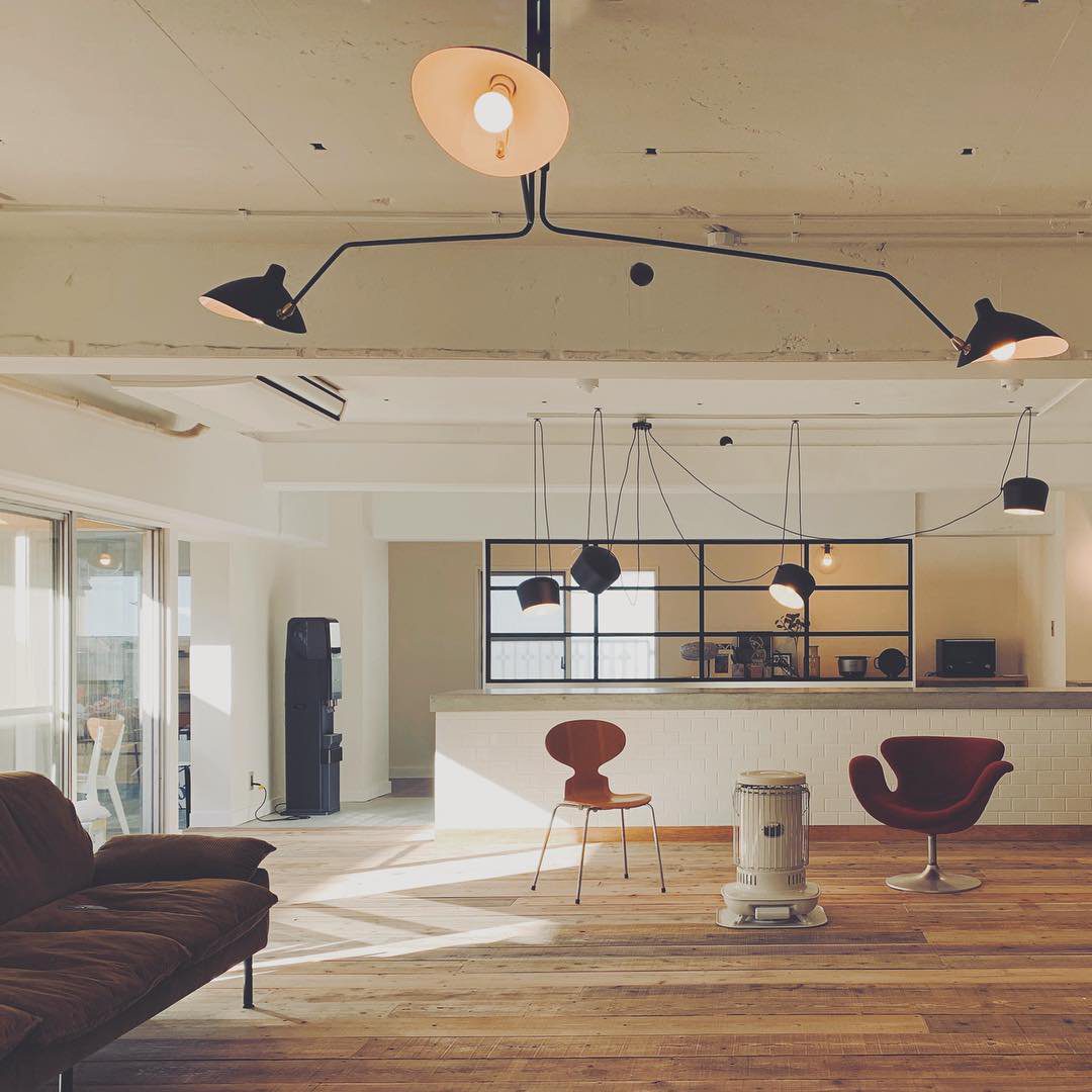 Mouille Ceiling Lamp