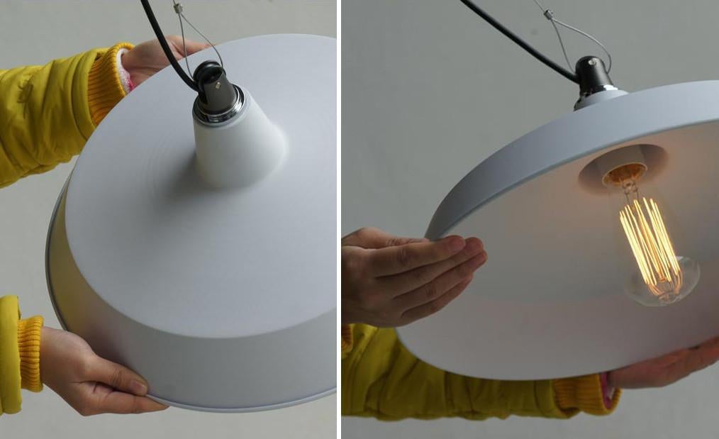 Pulley Industrial Retro Shade Pendant Ceiling Light