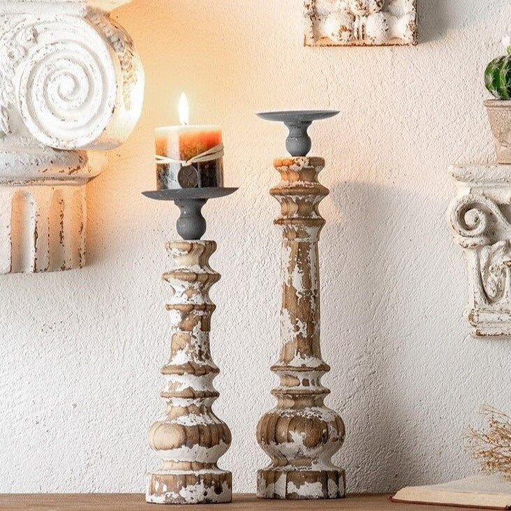 Renard Retro Candle Holders
