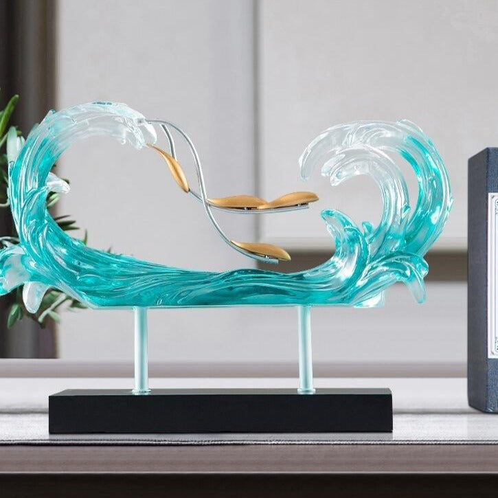 Riding the Wave Statue