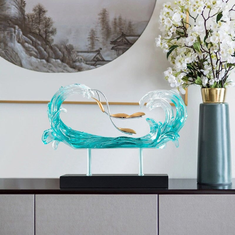 Riding the Wave Statue