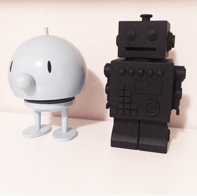 Mr Robert Silicone Robot Money Box Nursery Boy or Girl Gift Kids Decor