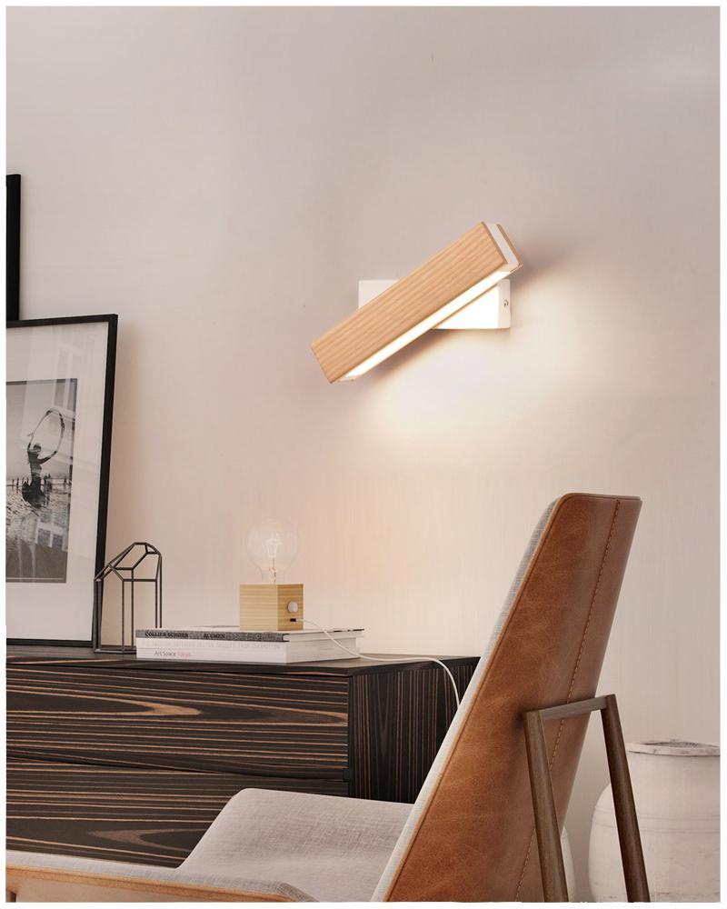 Rotated LED Wall Lamp