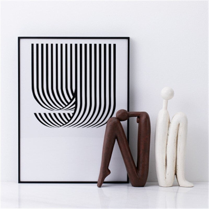 Sasha Sitting Statues