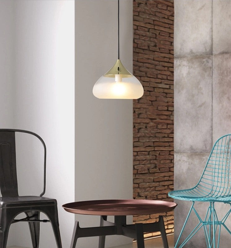 Frosted Glass Pendant Light