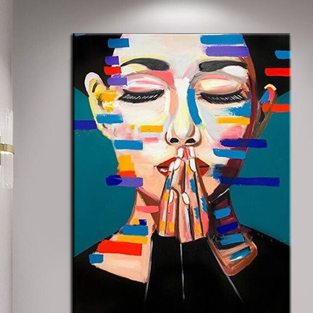 In Solitude Hand Painted Canvas