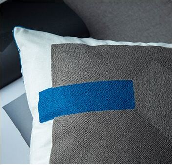 Square by  Square Abstract Pillow Cover