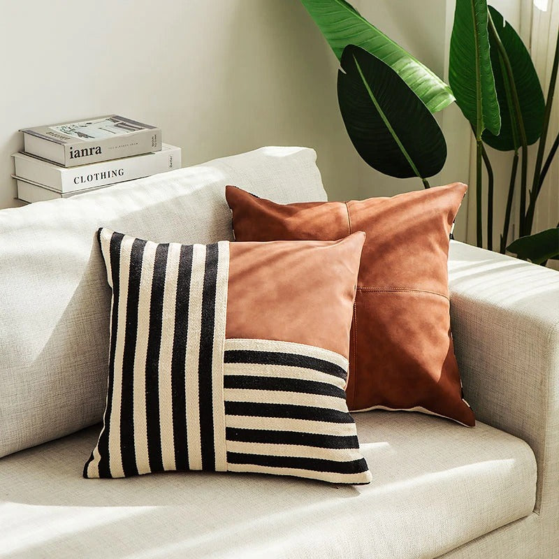 Sterling Stripe Pillow Covers