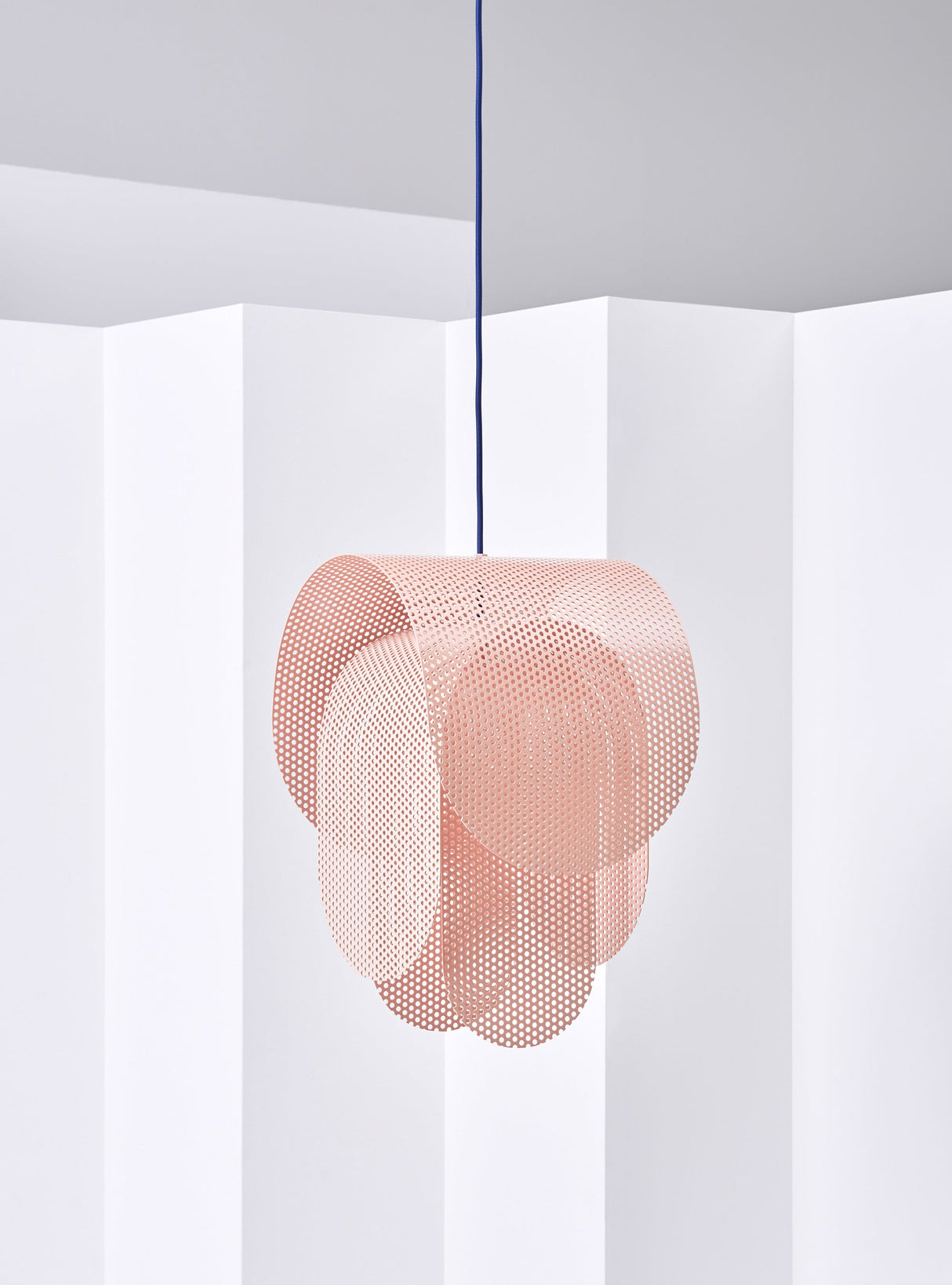 Perforated Metal Pendant Light