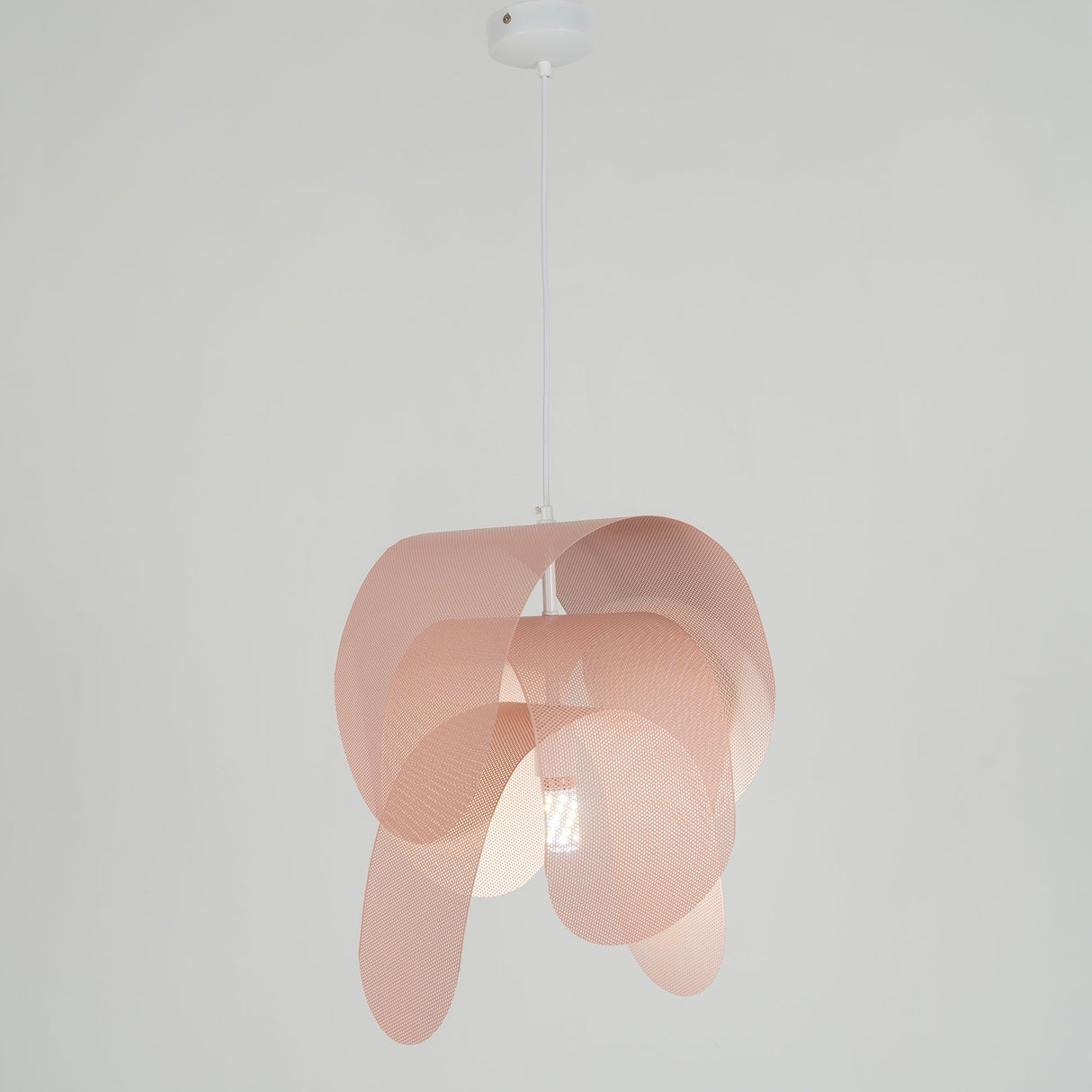 Perforated Metal Pendant Light