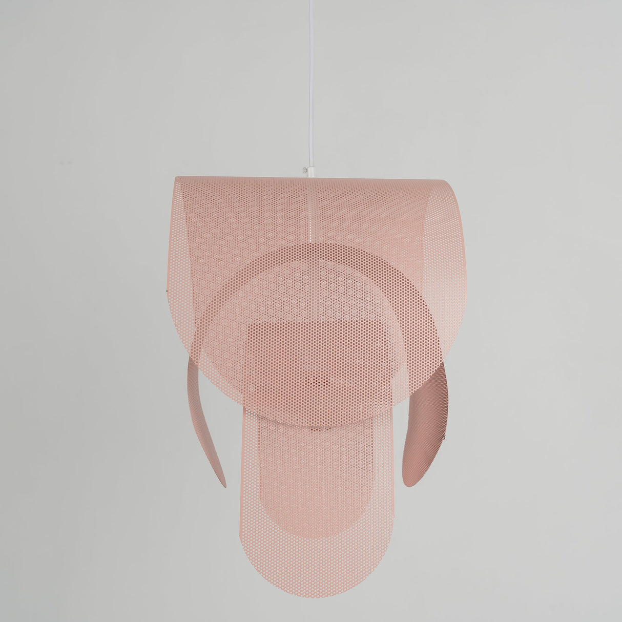 Perforated Metal Pendant Light