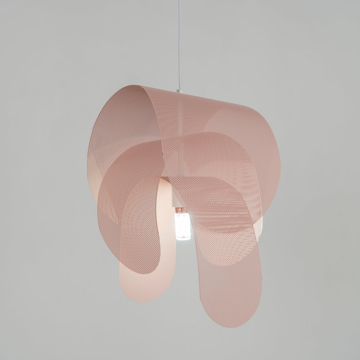 Perforated Metal Pendant Light