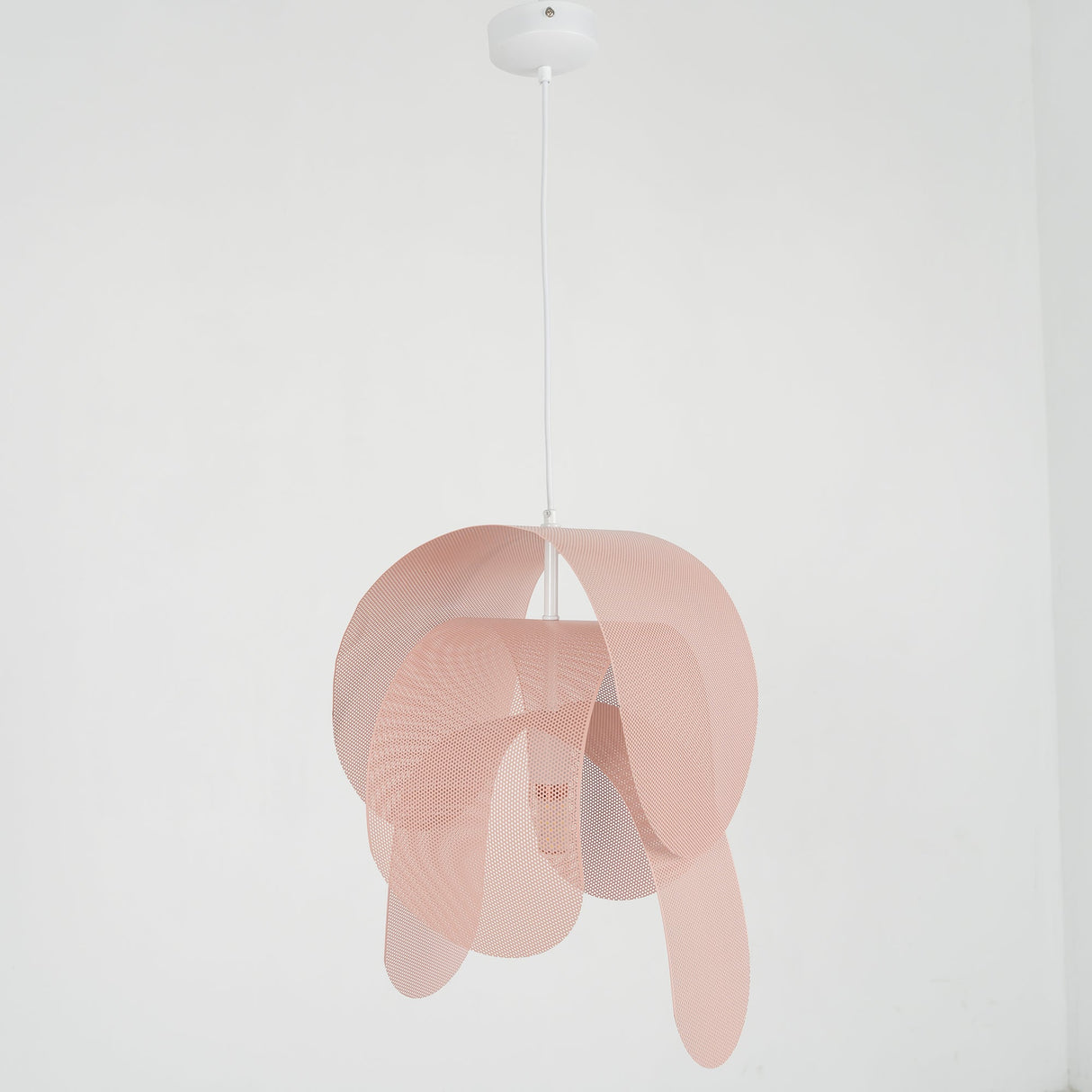 Perforated Metal Pendant Light