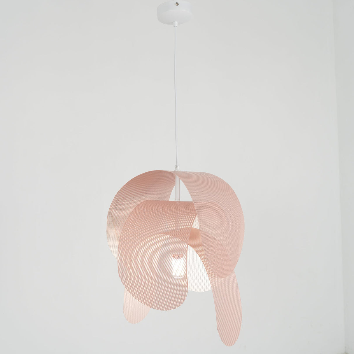 Perforated Metal Pendant Light