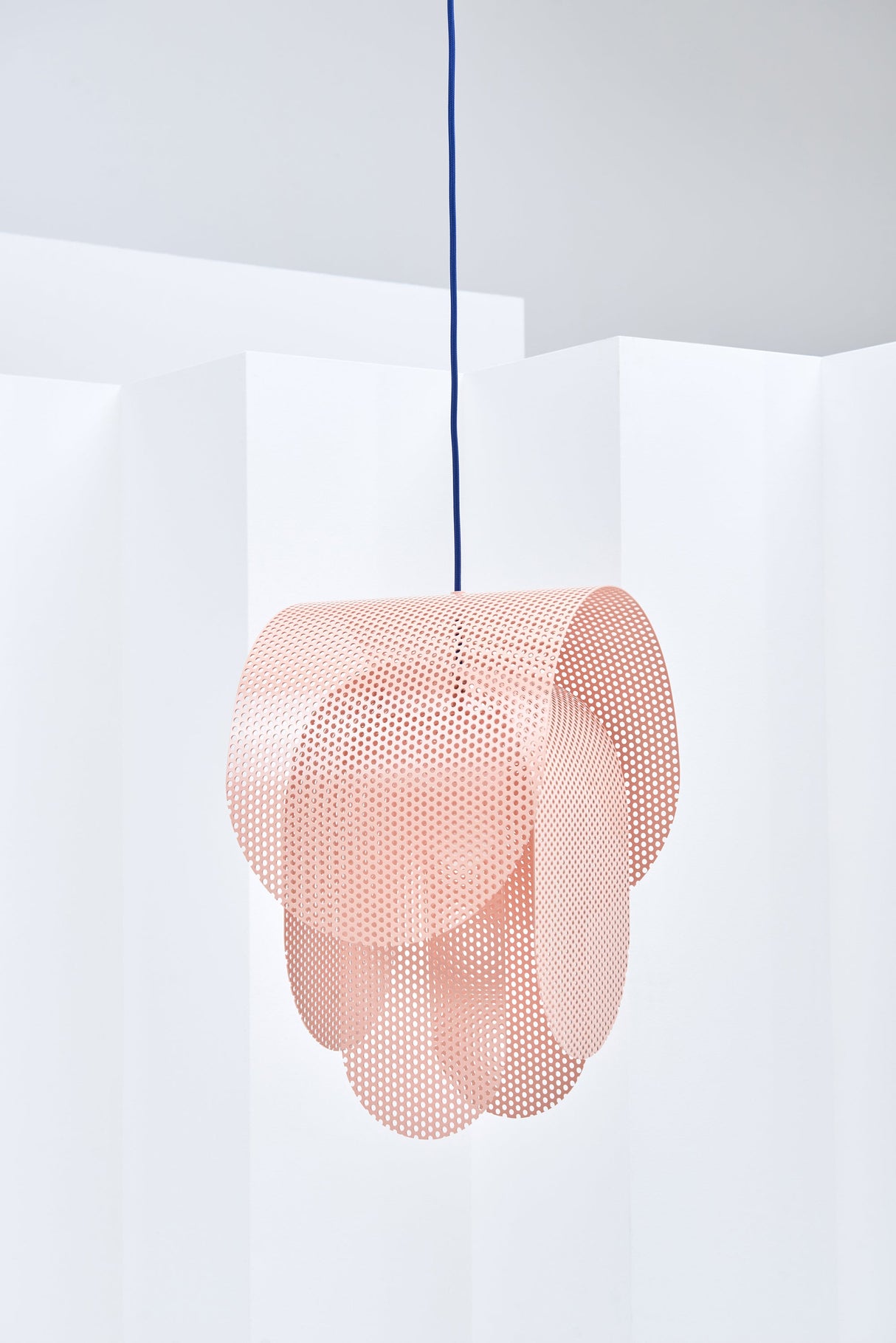 Perforated Metal Pendant Light