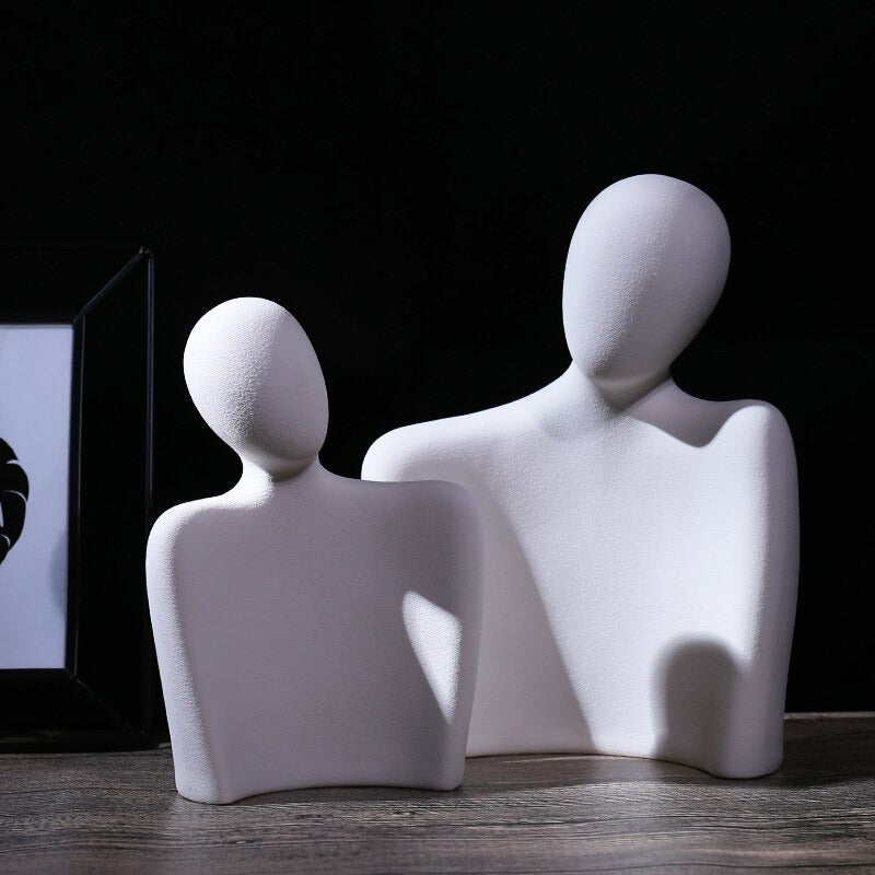 Together Abstract Statues