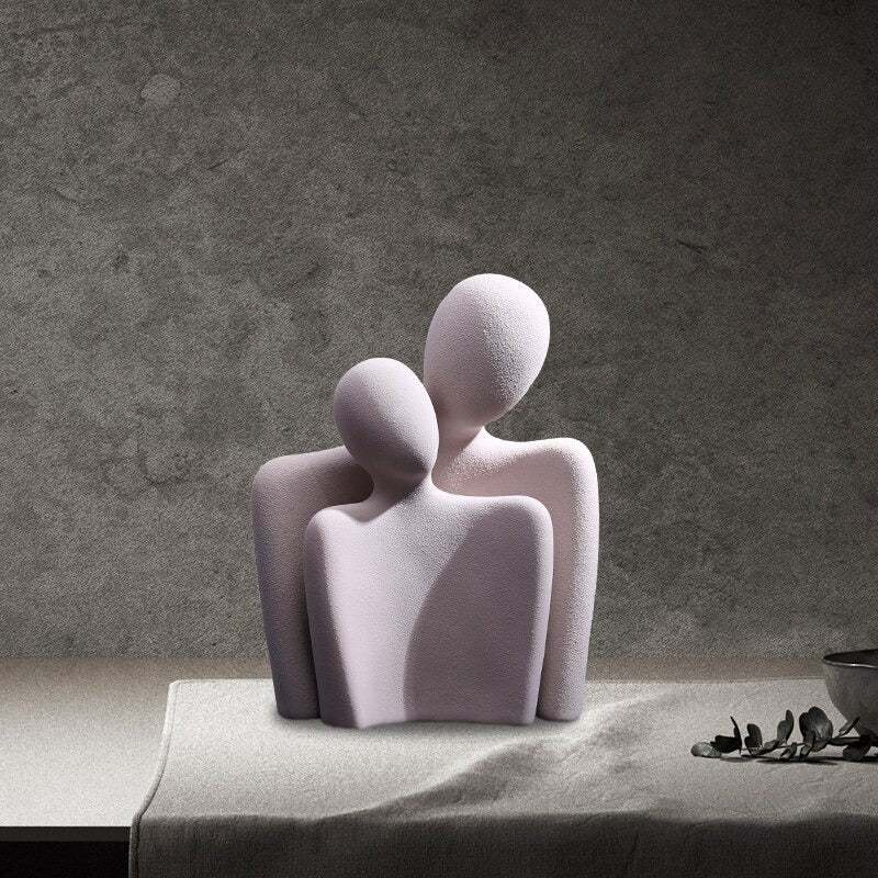 Together Abstract Statues