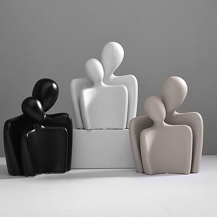 Together Abstract Statues