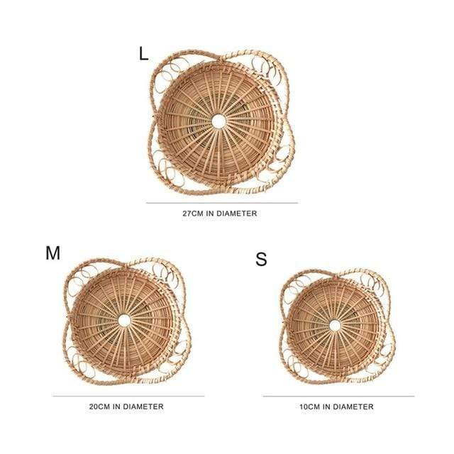 Wicker Serving Basket