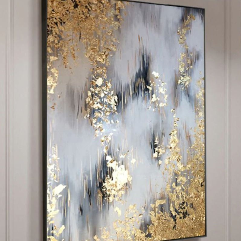 Waterfalls on the Horizon Hand Painted Canvas