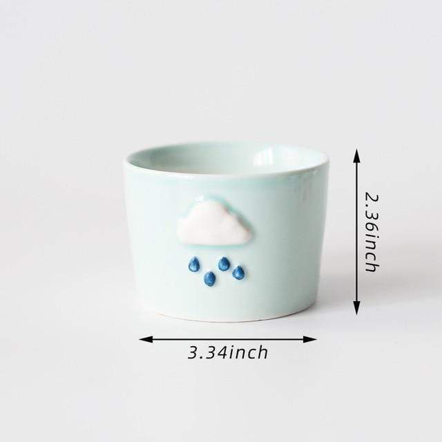 Balcony Ceramic Plant Pots