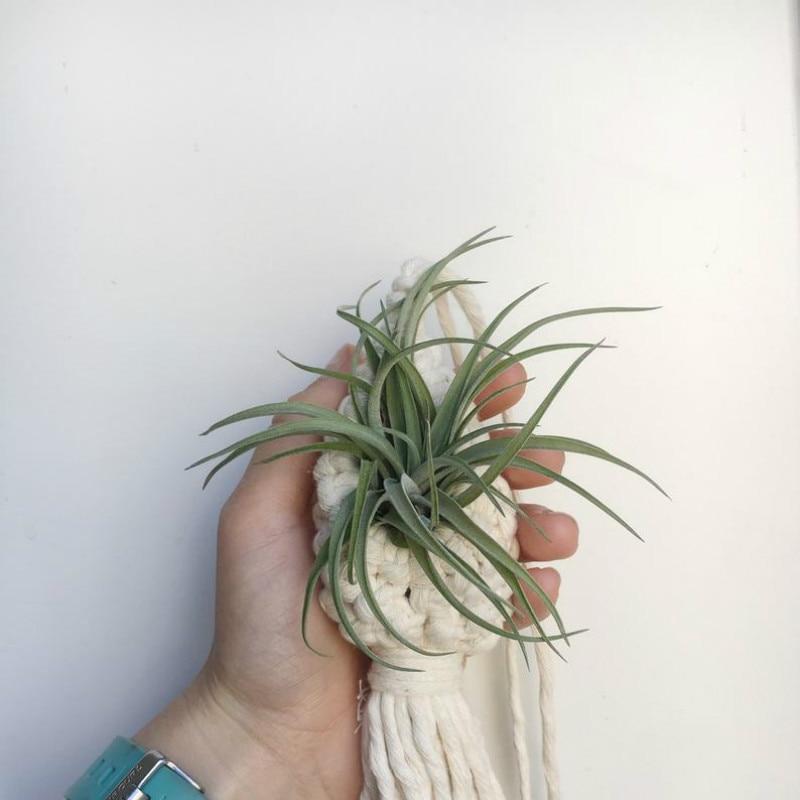 Handmade Woven Hanging Flower Basket