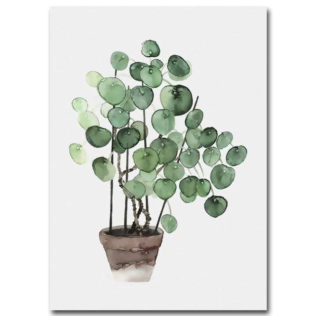 Watercolour Plant Art Collection