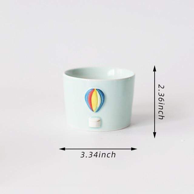 Balcony Ceramic Plant Pots