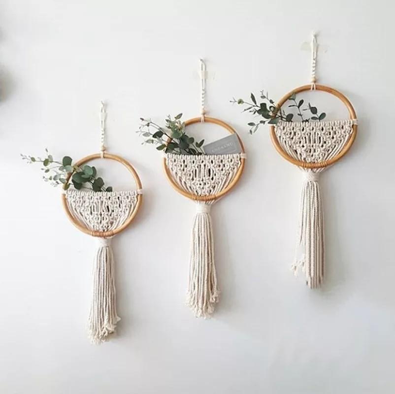Macrame Wall Hanging Pots