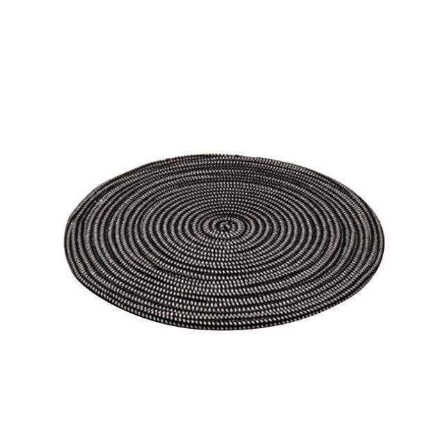Woven Round Tatami Carpet