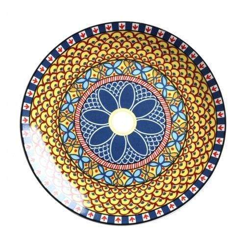 Mandala Ceramic Plates