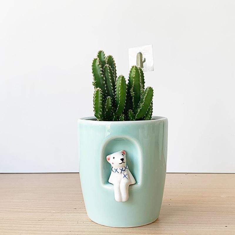 Balcony Ceramic Plant Pots