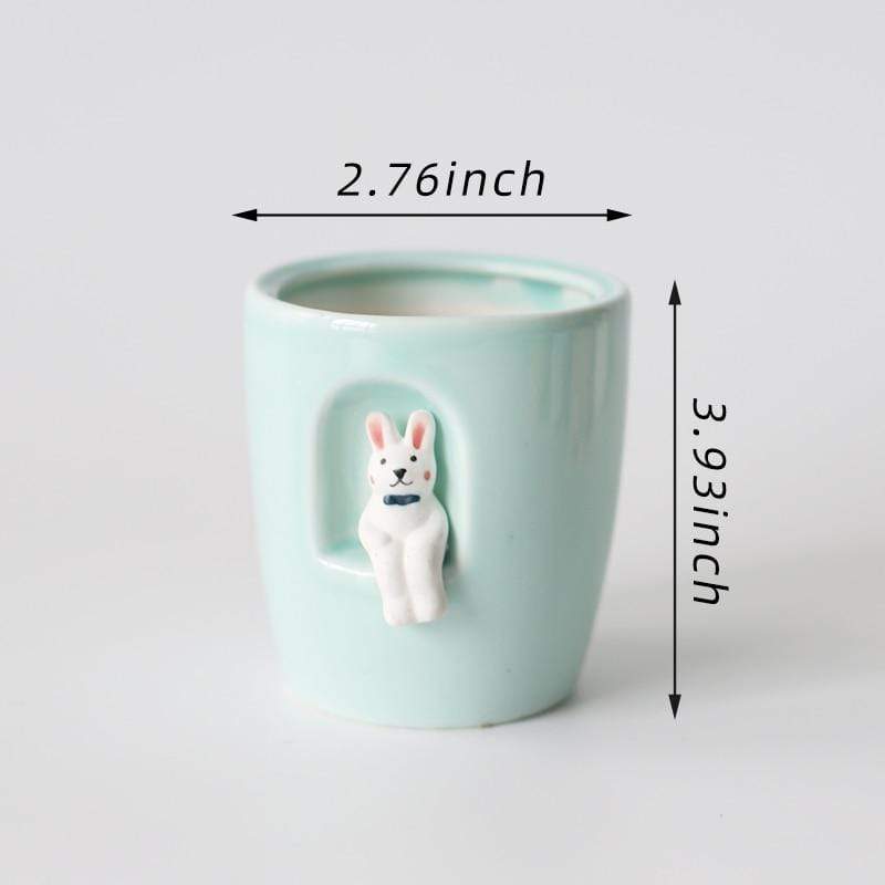 Balcony Ceramic Plant Pots