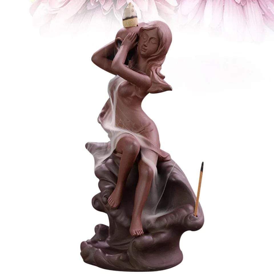 Beautiful Girl Backflow Incense Burner