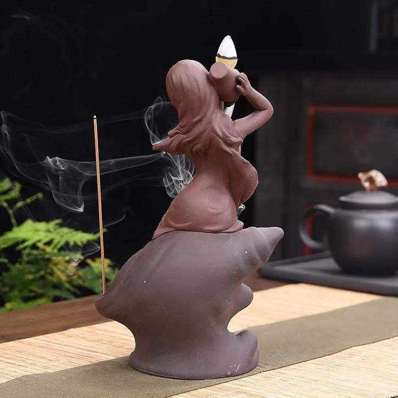 Beautiful Girl Backflow Incense Burner